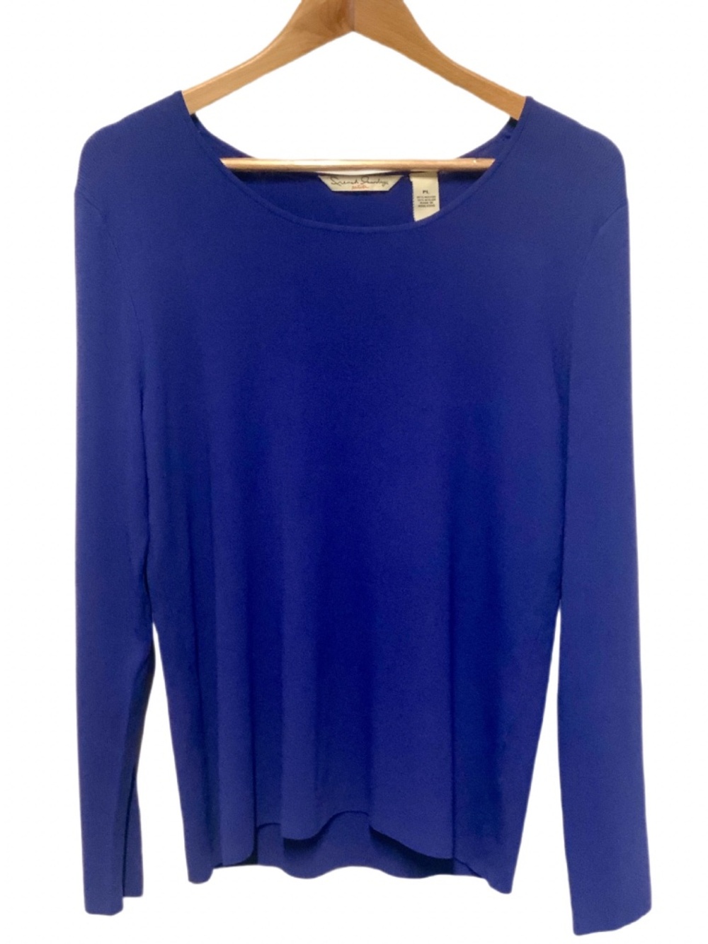 French Laundry Petite Purple Sweater - Size Petite Large